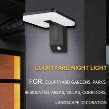 1PC, Solar Rechargeable LED Outdoor Wall Light Motion Sensor 3 Lighting Modes Multi-Function Step Stair Light Foldable Super Bright Long Lasting Decorative Lamp Solar Wall Light For Outdoor Steps Walls Patio Garden Pathway Porch - LED Wall Lamp - View 9