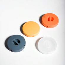 可伸缩线缆整理器，圆形塑料线缆卷轴收纳器，适用于充电器和数据线，旅行和居家防缠绕设计，经久耐用且小巧 - A - 查看 3