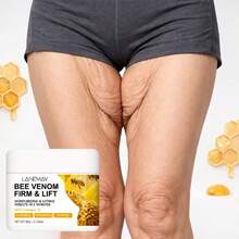 Abdominal Body Tightening Skincare Cream, Containing Collagen, Hyaluronic Acid, Moisturizes And Tightens The Beige, Suitable For The Abdomen, Thighs, Buttocks, And Arms, And Suitable For All Beige Types - Moisturizing Body Sculpting Lotion 60g Each - Firming Body - 查看 1