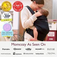 Momcozy Baby Carrier For Newborns To Toddlers – Ergonomic, Comfortable And Lightweight, Suitable For 3–20 Kg, Easy To Attach - Black - View 5