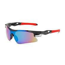 1 Pair Fashionable Multi-Color Large Frame Outdoor Sports Goggles, Adult Windproof Sandproof Mountaineering Cycling Goggles, Mountain Bike Riding Goggles, Driving Goggles, Outdoor Cycling Accessories, Fishing Goggles - Multicolor - View 13
