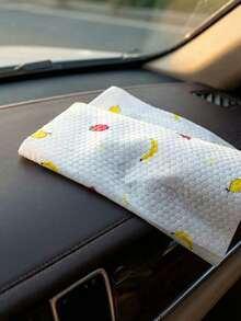 90% 強力去污超細纖維廚房抹布捲，多功能柔軟高吸水洗碗布，玻璃清潔布，不掉毛不留水漬，適用於汽車清潔、廚房用具、浴室清潔家用清潔用品 - 彩色 - 查看 3
