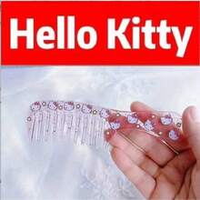 Cartoon Cute Mini Comb KT Sanrio Wide-Tooth Soft Girl Portable Makeup Comb For Bangs - Multicolor - View 7