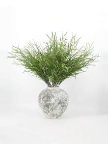 1/2 cành cây xanh nhân tạo, lá dương xỉ giả, cây dương xỉ nhân tạo, cành cây xanh mô phỏng, dương xỉ, cây nhân tạo, cây xanh nhân tạo - màu xanh lá - Xem 2