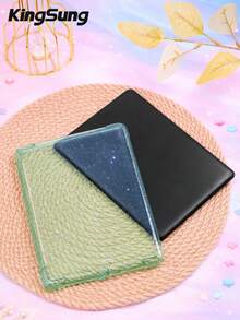 Kingsung Glitter Clear Kindle Case, Cute Sparkly Protective Cover For Women, Slim Transparent Kindle Paperwhite Case, Compatible With Kindle 11th Gen 2022, Kindle 11th Gen 2024-6inch, Kindle Paperwhite 11th Gen 2021 - Multicolor - View 4