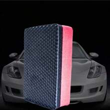 1块火山泥擦拭布，方形粘土魔力布设计，兼容泥浆擦拭手套/泥浆擦拭板，专业汽车细节清洁去污，轻松去除顽固污渍，洗后留下光滑亮泽的表面。 - 海綿磨泥擦 - 查看 6