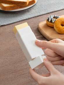 1pc Upright Butter Spreader Stick, Rotating Push-Out Butter Dispenser With Lid, Adjustable Capacity Butter Storage Container, Dishwasher Upgraded Butter Holder, Perfect For Pancakes, Waffles, Bagels & Toast, Keeps Butter Fresh & Neat, Essential Kitchen Baking Tool - Multicolor - View 11