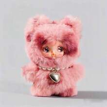 Cute Cat Plush Doll "Meow" Blind Box Mystery Figurine, Handmade Decorative Doll, Random Style, Relaxing Decor For Office Desk, Car, Home Bedroom, Backpack Pendant, Perfect Birthday, Mother's Day, Teacher's Day, Graduation, Back To School Gift For Friends, Family And Couples (Non-Plush) - Multicolor - View 3