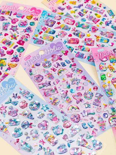 Bộ sưu tập sticker hình động vật 3D dễ thương, nhiều màu sắc mới năm 2026 | Dành cho ốp điện thoại, sticker chống nước có thể tái sử dụng, thích hợp để trang trí sổ kế hoạch và văn phòng phẩm, phụ kiện ốp điện thoại, sticker điện thoại, phụ kiện điện thoại, quà tặng ngày lễ, trang trí điện thoại, chủ đề động vật.