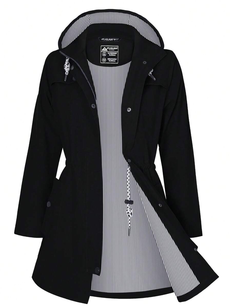 Women Coats - Black - View 1