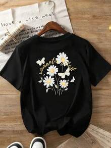 Women T-Shirts - Black - View 3