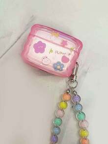 1个扎染兔子吊坠，兼容苹果1/2/3/4保护壳，苹果蓝牙耳机Pro/Pro2透明防摔保护壳 - 彩色 - 查看 7