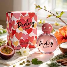 Wish DARLING 3.4 Fl Oz Women's Perfume – Raspberry & Red Currants Tangerine – Sweet Pea Jasmine – Musk White Wood – Designer Inspired Fresh Floral Scent – Long Lasting For Everyday, Gift For Her – Ideal For Girlfriend, Best Friend, Mom – Valentine's Birthday Mother's Day - Red Currant/mandarin Orange/raspberry - View 1