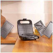 Sandwichera 4 en 1 Rock'nToast: Potencia, Versatilidad y Diseño en Acero Inoxidable de Cecotec - Ver 6