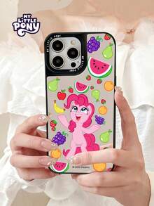 Hasbro MY LITTLE PONY Ốp điện thoại tráng gương chính hãng, ốp điện thoại hoạt hình nữ tính, ốp điện thoại quà tặng ngày lễ, đóng hộp, tương thích với Apple iPhone 17, 17 Air, 17 Pro, 17 Pro Max, 11, 12, 13, 14, 15, 16 Pro, 16 Pro Max, 14 Plus, 15 Plus, 16 Plus, 15 Pro Max, 16 Pro, 16 Pro Max - Nhiều màu - Xem 3