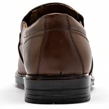Marshall Camel Leather Dress Shoe For Men - 棕色 - 查看 7