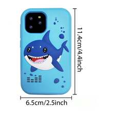 Teléfono de juguete para niños con pantalla táctil de 2.8 pulgadas, cámara dual y función de música, teléfono de juguete realista adecuado para niños de 3 a 10 años, disponible en múltiples estilos, regalo para niños y niñas - Multicolor - Ver 13