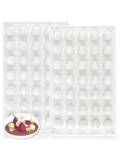 Silicone Raspberry Mold | Thick Non-Stick Silicone Nut Candy Mold For Making Raspberry Candies, Nut Mousse, Chocolate, Pudding, Jelly | Ideal For Thanksgiving, Valentine's Day,Mother's Day,Sending Birthday Gifts To Family And Friends, A Must-Have For Dessert Shops, Wedding Season