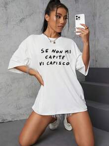 Áo thun nữ cổ tròn tay ngắn dáng rộng màu trơn, 100% cotton, in chữ và họa tiết, trang phục thường ngày mùa xuân hè, phong cách đường phố, đi nghỉ mát, áo thun mùa đông nữ, Noistamujer, áo thun oversized nữ, họa tiết nữ, áo thun tay ngắn nữ, áo mùa hè, K-Pop Warriors, quần áo nữ, quần áo mùa hè nữ, áo len, dự tiệc, áo nỉ nữ, bộ đồ mùa đông nữ, quần áo mùa hè nữ, mùa hè nữ, Y2k, nữ, quần áo nữ dáng đầy đặn, áo nỉ cỡ lớn nữ, bạn bè, đi nghỉ mát, thường ngày, văn phòng/phòng khách/nhà/thể thao ngoài trời/phong cách retro/đơn giản, thiết kế vui nhộn, áo thường ngày bốn mùa, áo tay ngắn đôi ngày Valentine, áo tay ngắn unisex, hẹn hò, đi chơi lãng mạn, quà tặng ngày lễ, áo, thể thao, áo đen thanh lịch - Trắng 2 - Xem 2