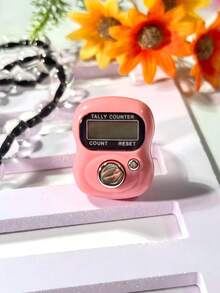 电子念珠戒指，手指电子念珠祈祷戒指计数器，数字显示便捷戒指计数器，减压手压计数器，适用于商务、祈祷计数、节日礼物 - 多色 - 查看 16