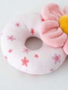 1pc Baby Rattle Toy, Sensory Development, Easy Grip, Gentle Sound, Soothing Companion, Baby Gift - Multicolor - View 9
