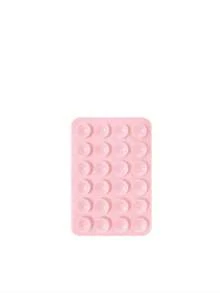 Silicone Suction Cup Phone Holder, Waterproof Sticky Base For IPhone And Android, Universal Finger Grip Suction Stand For Selfie And Video, Shower And Wall Mountable Phone Grip, Great Gift For Friends, Halloween, Christmas - Baby Pink - View 5