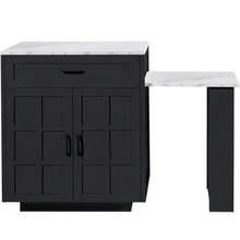 Storage Islands & Carts - Black - View 4