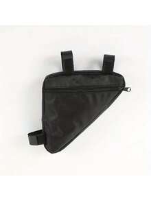 Bolsa de cuadro de bicicleta triangular de alta calidad - Correa ajustable de liberación rápida, duradera, puede llevar teléfono, billetera, herramientas y otros accesorios de ciclismo (negro), diseño de moda | Fabricación de alta calidad, bolsa de bicicleta - Multicolor - Ver 6