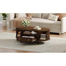 Coffee Tables - Walnut + MDF-1 - View 9
