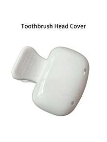 Creative Interesting Toothbrush Holder, Large White Tooth-Shaped Toothbrush Cup, Desktop Storage Decorative Ceramic Container, Can Hold Toothbrush, Toothpaste, Flower Pot, Vase, Bathroom Supplies. Happy Home Bathroom Decor For Autumn And Back To School Season - Multicolor - View 7