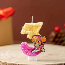 0-9 Velas con forma de cachorro de peluche adorables, hermosas decoraciones para pasteles, regalos ideales para fiestas, adecuados para pasteles de cumpleaños, pasteles de boda, celebraciones de aniversario, reuniones familiares y talla grande - Ver 19