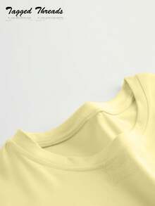[100% Cotton] Jesus Lemonade Shirt, But My Jesus He Be Makin' Lemonade, Women Graphic Tee Unisex Plus Size Casual Summer Short Sleeve Daily T-Shirt - 黃色 - 查看 5