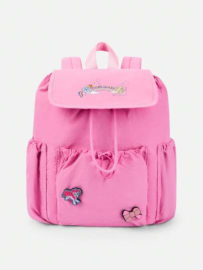 Balabala My Little Pony Girls Backpack 2026, Cute Sweet Design, Lightweight Comfort, Adjustable Straps, Perfect For School & Outings