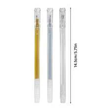 3/9 bút dạ quang nghệ thuật 0.6mm, nét vẽ móc, màu trắng trung tính, vàng bạc, khô nhanh, chống thấm nước, thích hợp cho việc vẽ và đánh dấu trong lớp học. - Nhiều màu - Xem 4