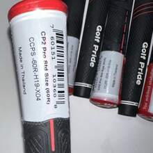 13Pcs CP2 Pro Wrap Golf Club Grip Anti-Slip Rubber Standard Midsize Jumbo 60R - 紅色 - 查看 2
