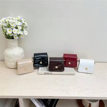 Ví đựng tiền xu mini bằng da PU, túi đựng son môi, túi đeo chéo thời trang đa năng cho nữ, ví tiền mini, ví nhỏ xinh, ví đựng tiền xu, vật dụng cần thiết khi đi du lịch mùa hè. - Cà phê - Xem 1