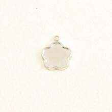 2件套时尚植物吊坠，304不锈钢材质，珠宝制作材料，神奇金属仙人掌、小花、莲花造型，瑜伽能量平衡吊坠，凸面空白底座，适合DIY宝石、树脂、手工工艺品，日常礼物，个性化纪念品，PVD 18K镀层 - Geometry - 查看 9