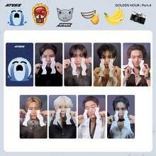 KATSEYE GOLDEN HOUR Phần 4 LNGSHOT <Saucin'><Backseat><FaceTime> Bộ 8/4/6 thẻ ảnh sưu tầm - Bộ dụng cụ làm album ảnh tự làm, Thẻ quà tặng sinh nhật kèm hộp trưng bày, Bộ đánh dấu trang, Thẻ sưu tập quà tặng Ngày Valentine - Nhiều màu - Xem 9