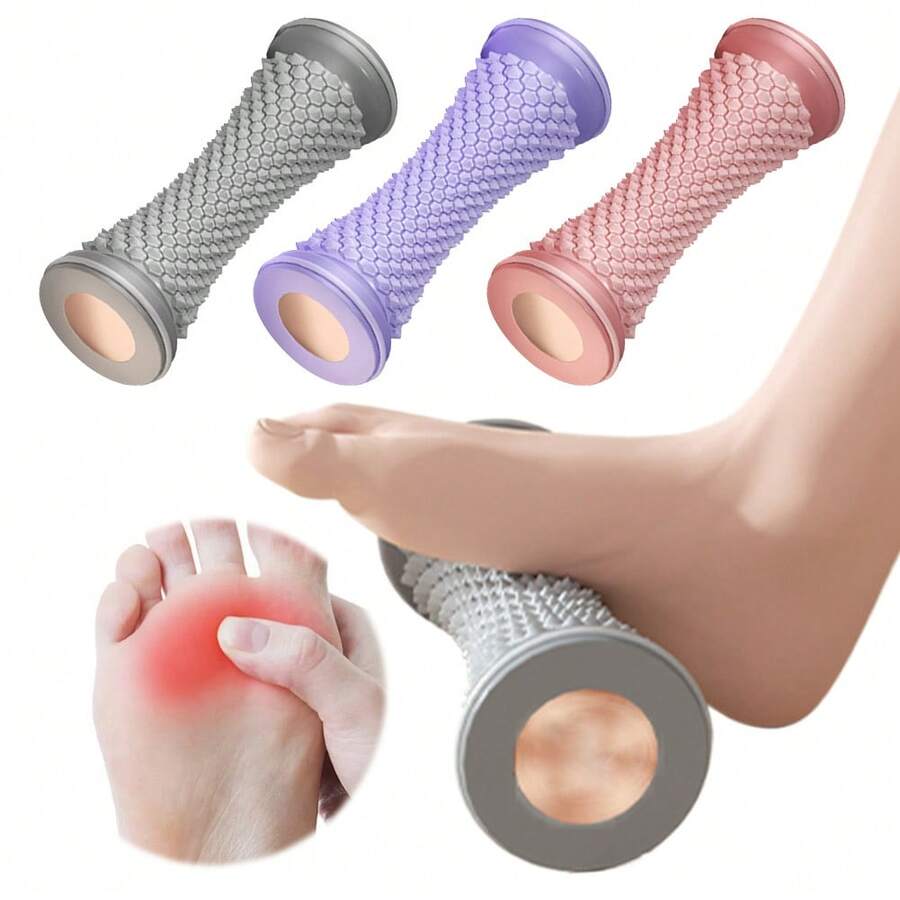 1PC Ergonomic Foot Massage Roller, Multifunctional Foot Massager, Suitable For Gym, Home Fitness, Heel And Arch Massage - Multicolor - View 1