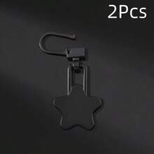 2/5/10Pcs Star-Shaped Zipper Pulls, Detachable Quick Repair, Universal Metal Zipper Head Pendant Replacement Accessories With Small Hole, Tool-Free, Suitable For Bags, Clothes, Jackets, Shoes, Boots, Zipper Pulls - Multicolor - View 21