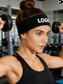 1 Stück/2 Stücke Unisex personalisiertes Sport-Stirnband, geeignet für Tennis, Basketball, Laufen und Fitnessaktivitäten, multifunktionales Sport-Stirnband, aus Haarband-Stoff, perfekt für Fitness - Verschiedenfarbig - Übersicht 2