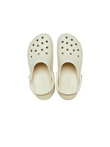Crocs女鞋2026新款經典雲洞洞鞋戶外休閒時尚外穿厚底包頭涼鞋拖鞋206750-2Y2 - 杏色 - 查看 2
