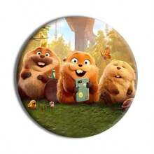 New Beaver Transformation Project Badge, HOPPERS Chatter Animation Movie Accessory Gift - Multicolor - View 3