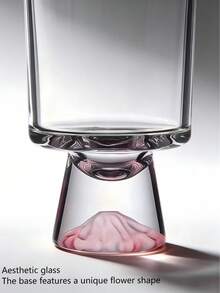 An 11.5 Oz Pink Mountain-Themed Drinking Mug, A Sophisticated And Uniquely Designed Stemmed Glass For Drinks, Coffee, Ice Cream Cones, And Wine, Perfect As A Gift For Christmas, Halloween, Thanksgiving, And Other Holidays. - Xem 7