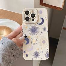 Funda para Teléfono - Impresión UV con Patrón Celestial Cósmico, Funda Mate Suave con Ojos de Ángel, Protección Completa de 360 Grados, Adecuada para iPhone 17 16 11 12 13 14 15 Pro Max XR X/ XS 7 8 Plus SE Mini para Smartphone, teléfonos móviles, bolsos, accesorios para móviles, fundas para teléfonos, decoración de interiores, accesorios, fundas transparentes para teléfonos, verano, correas para teléfonos, fundas para teléfonos de hombre, fundas negras para teléfonos, fundas rosas para teléfonos, funda para móvil para hombre, funda para móvil para mujer, protección para teléfonos móviles, accesorios de playa, regalos de fresa, cubiertas protectoras para teléfonos. - Estilo (1 pieza) - Ver 1