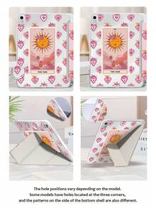 Ayotu 塔罗太阳图案保护套，适用于 iPad A16、iPad Pro 13/12.9/11、iPad Air 11/13、iPad Mini、iPad Air 11 英寸、Kindle（第 11 代，2024 年发布）、Kindle Paperwhite（第 12 代，2024 年发布），个性化礼物，情人节礼物 - 彩色 - 查看 6