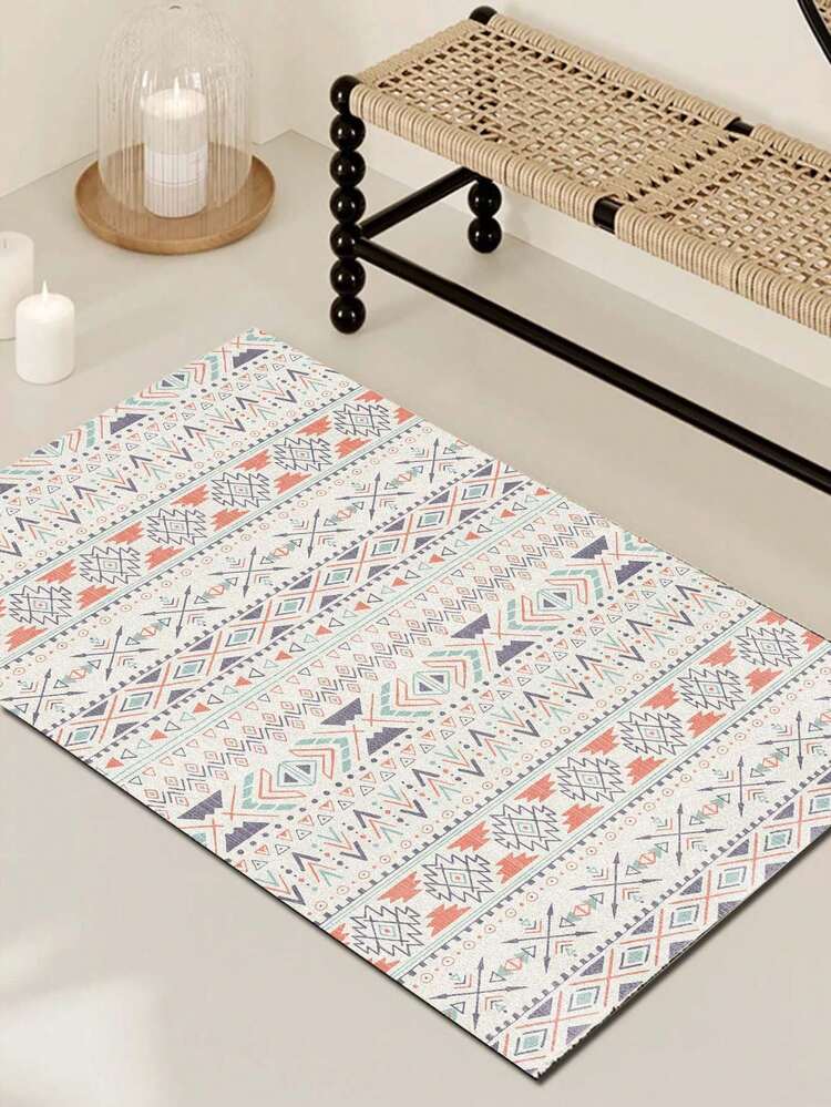 1 tấm thảm trải sàn cỡ lớn phong cách Bohemian, chất liệu giả len mới, có thể giặt được, thích hợp sử dụng trong nhà, phòng khách, phòng sofa, phòng ngủ, thảm chống trượt cạnh giường, thảm trải sàn phòng, phòng ăn, nhà bếp, đệm lót ghế văn phòng, thảm cửa ra vào, thảm dã ngoại ngoài trời, thảm cắm trại. - Nhiều màu-1 - Xem 17