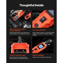 Electrical System Tools - 7,87 x 2,1 x 1,34 Zoll(6 m Uzunluk Verlängerungskabel ve Tragkoffer ile birlikte) - Görünüm 6