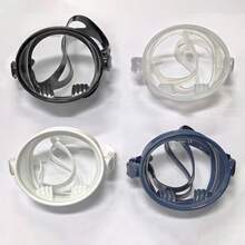 Masker Snorkeling Lensa Kaca Tempered Oval Sudut Lebar 180°, Cocok Untuk Remaja dan Dewasa, Pria dan Wanita - MultiWarna - View 2