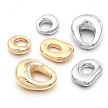 30-100pcs Asymmetrical Water Drop Shaped CCB Beads, Unique Handmade DIY Spacer Beads For Jewelry Making, Necklace, Pendant, Decoration Accessories - Irregular Alien Shape - View 7